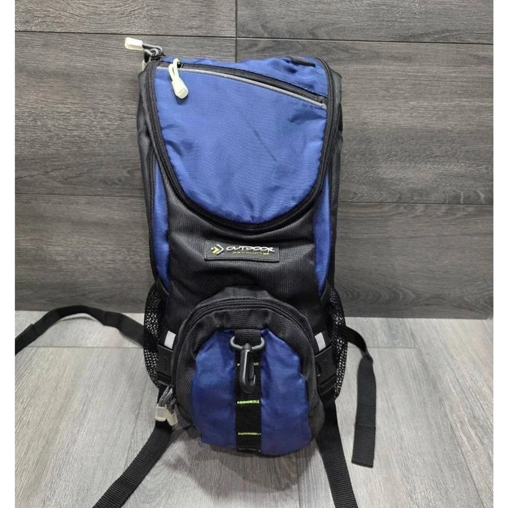 Outdoor Products Ripcord 2L Hydration Pack Backpack Blue Black B000706